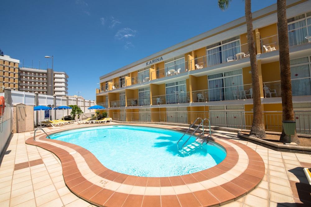 Apartamentos Karina Playa del Inglés Eksteriør billede