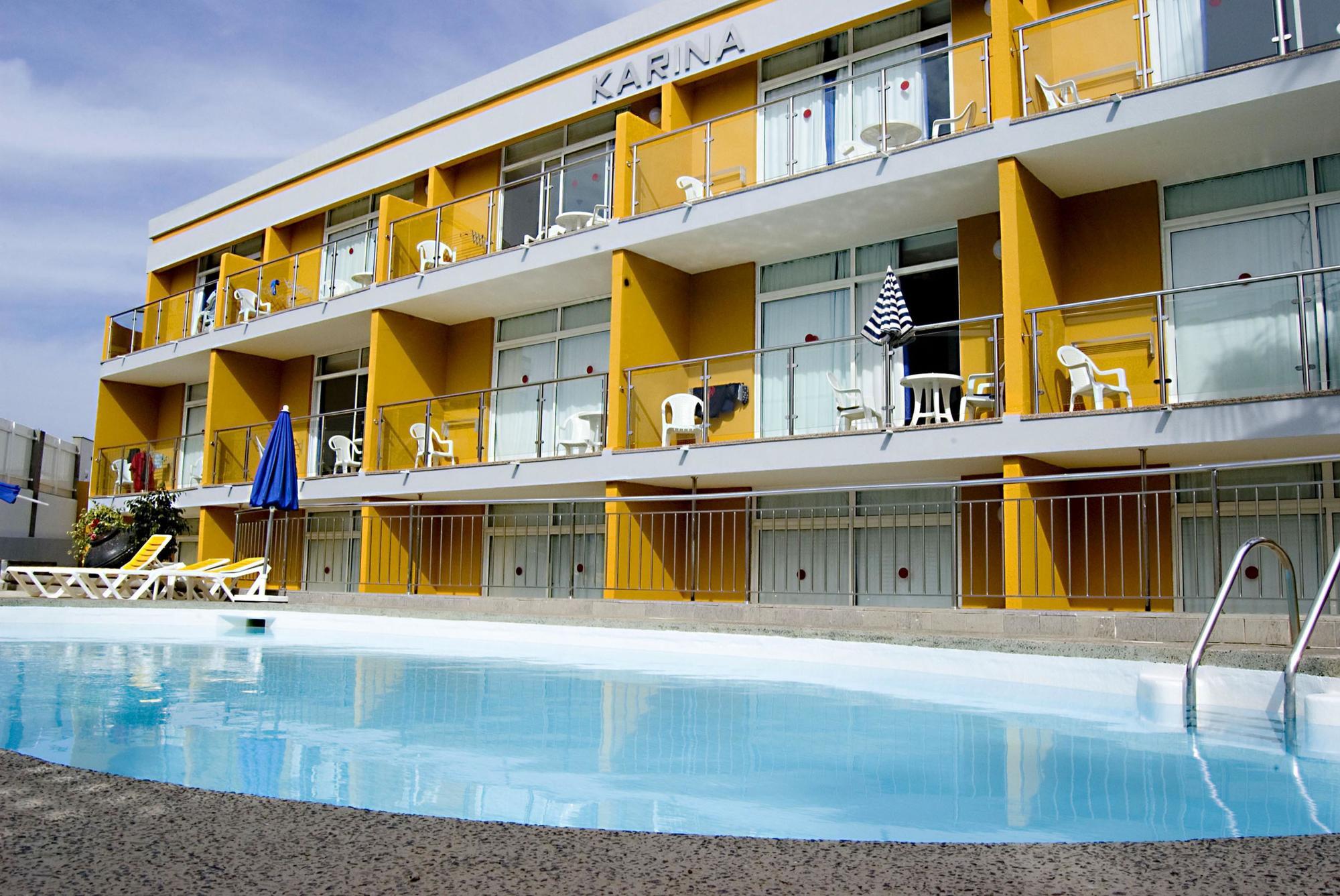 Apartamentos Karina Playa del Inglés Eksteriør billede