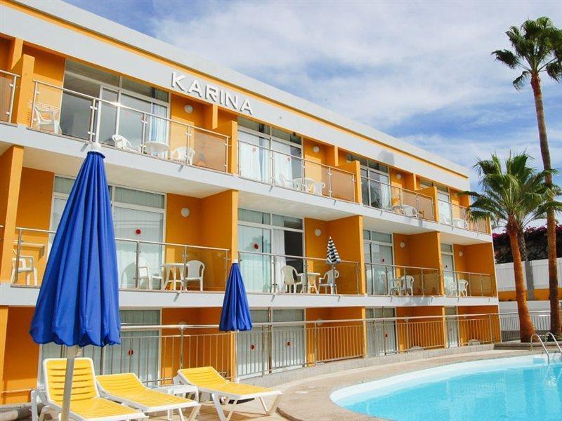 Apartamentos Karina Playa del Inglés Eksteriør billede